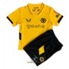 Officiële Voetbalshirt + Korte Broek Wolverhampton Thuis 2021-22 - Kids